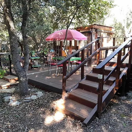 Luxusní stan Yourte De Luxe Contemporaine Bonifacio (Corsica)