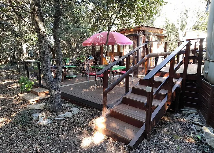 Luxury tent Yourte De Luxe Contemporaine Bonifacio (Corsica)