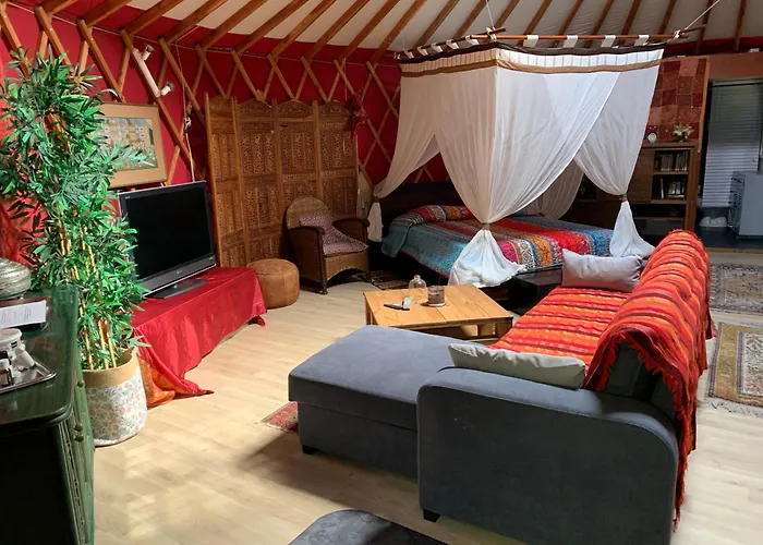 Luxury tent Yourte De Luxe Contemporaine Bonifacio (Corsica)